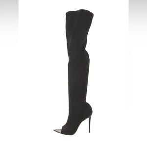 Gianvito Rossi Over-The-Knee Sock Boots